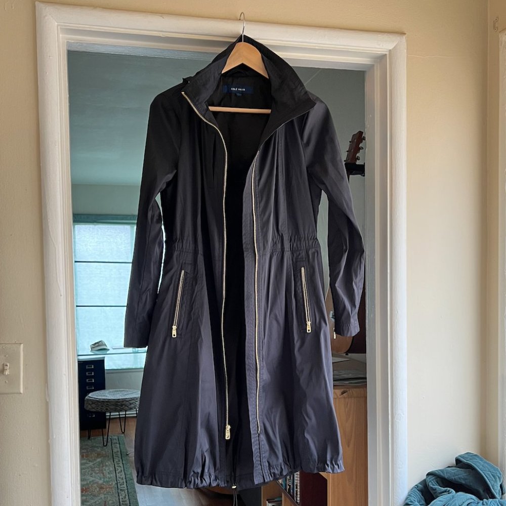 Cole Haan Women's Full Length Raincoat